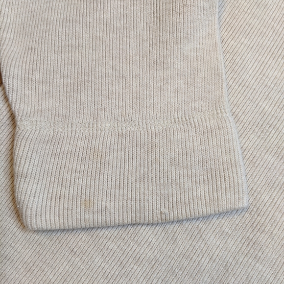 Gap Pullover Cream Knit V-Neck Sweater - Picture 6 of 7